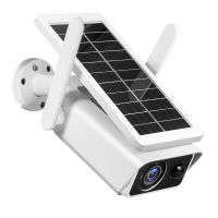 1080P Outdoor Solar Security Camera 2MP Chargeable Battery Wireless WiFi  Home Surveillance Camera with PIR Motion Detection, Night Vision, 2-Way Audio, IP66 Waterproof
