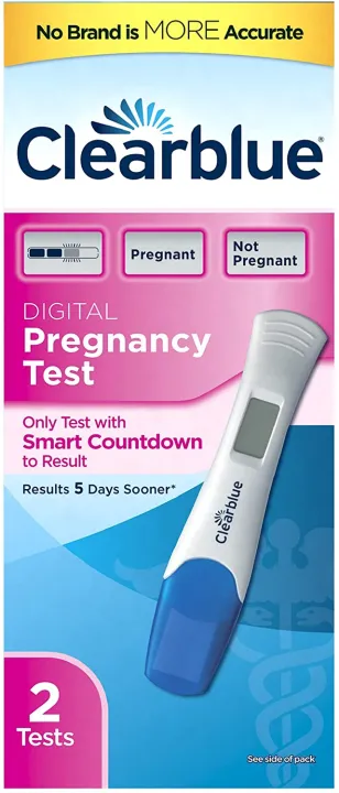 Clearblue Digital Pregnancy Test With Smart Countdown 3 Pregnancy