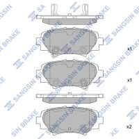 ผ้าดิสเบรคหลัง MAZDA MAZDA 3 BM BN 1.5 1.6 2.0 2.2 2.5 SKYACTIV 2014- HI-Q
