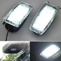 ภายใต้กระจกบ่อโคมไฟมองหลังกระจกมองข้างแสง LED สำหรับแลนด์โรเวอร์ค้นพบ Freelander 2 LR3 LR4 Range Rover กีฬา L322