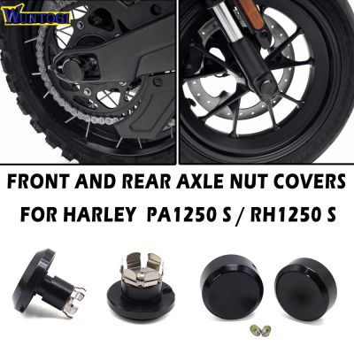 Untuk Harley Sportster S 1250 RH1250 S 1250 S PA1250 2021 2022 Baut Poros Depan Dan Belakang Penutup Baut Pivot Hitam