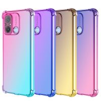 Double Color Gradient Case for Xiaomi Redmi 12C 10 2022 10 Prime 2022 10A 10C 9A 9C A1 Plus A2 Cover Silicone