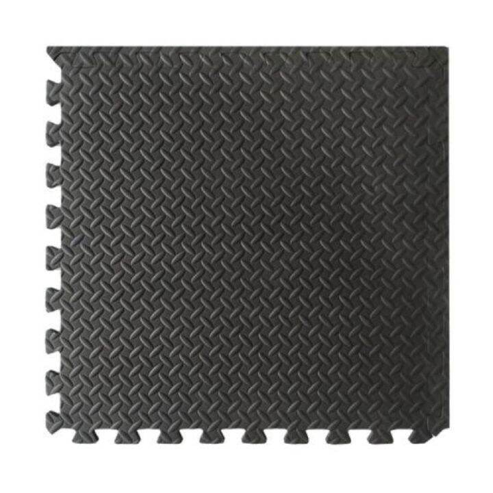 ⚘24x24 inch mat heavy duty interlocking floor matting gym rubber tile ...