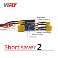 [HOT ZHKKZZLWWG 510] VIFLY ShortSaver 2สมาร์ทควันกันชนปุ่มเพาเวอร์สวิทช์ฟิวส์อิเล็กทรอนิกส์เพื่อป้องกันการลัดวงจรมากกว่าปัจจุบัน2 6วินาที XT30 TX60