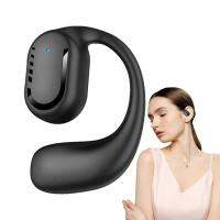 Running Headphones Wireless Head Phones with Microphones 11 Hours Talktime Business Single Earpiece Wireless BT5.3 Headset with Microphone Headphone for Working Driving delightful