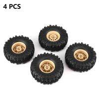 4Pcs 1.9 "103Mm ล้อยาง Rim Rock Terrain ยางรถบรรทุกสำหรับ1/10ตีนตะขาบ RC