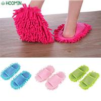 1Pair Microfiber Novelty Slippers Style Mops Lazy Slippers House Cleaning Brush Cleaning Cloth  Floor Ground Cleaning tools