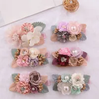 【YY】2022 new Baby Girl hair Clips Hairpin Cute Baby Newborn Head Flower Toddler hair Barrettes Headwear Kids hair Accessories