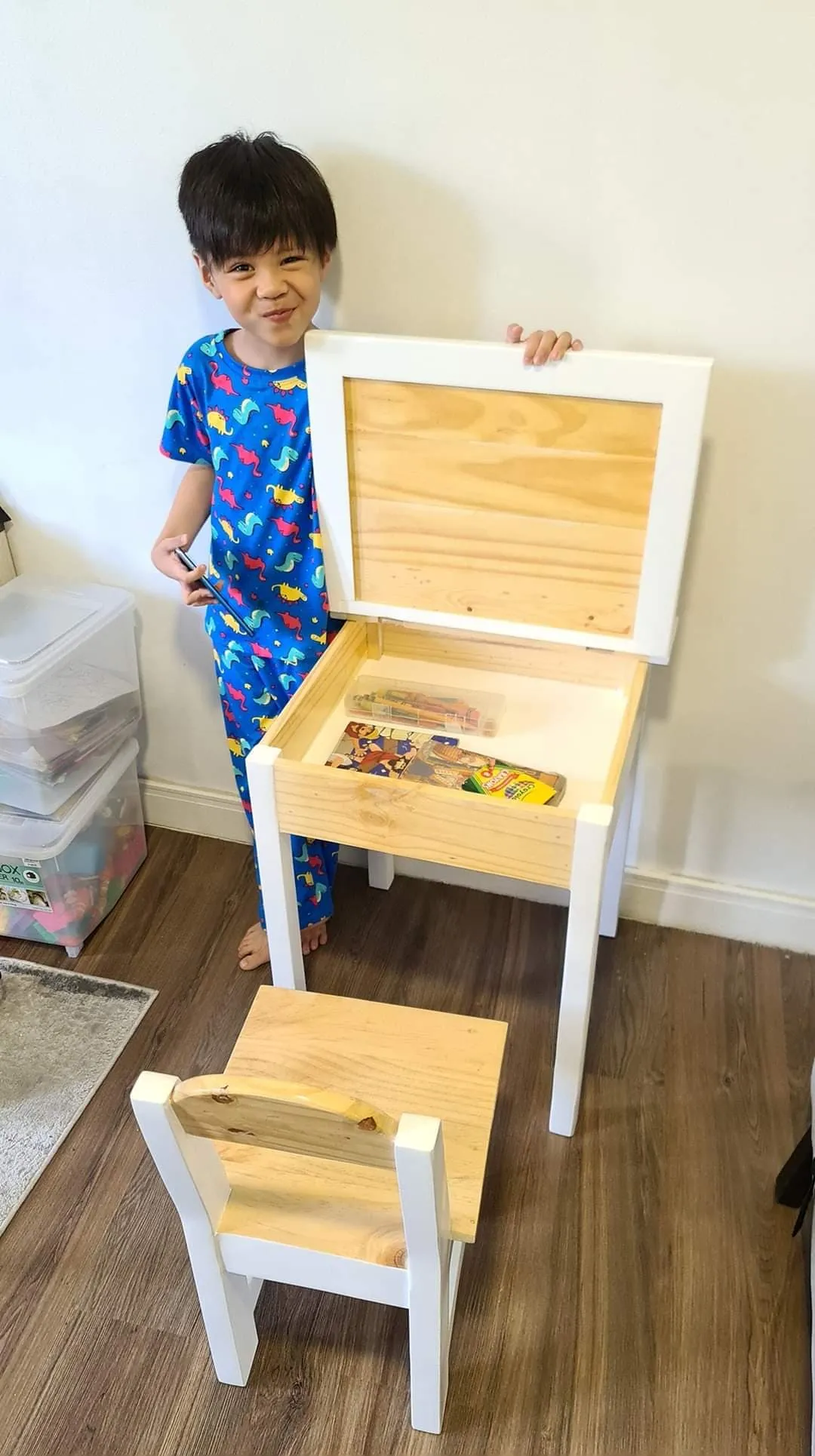 big wooden study table