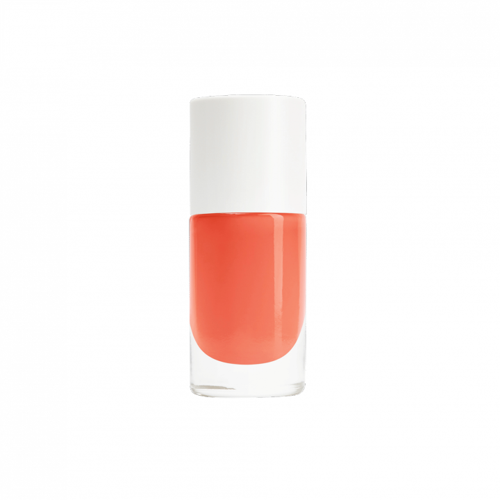 ยาทาเล็บ-วีแกน-nailmatic-pure-color-plant-based-nail-polish-sunny-coral-orange