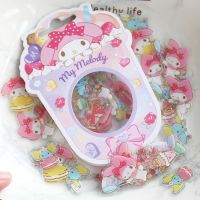 ☢ Big-eared Dog Hellokitty Kulomi Three-dimensional Crystal Soft Drop Glue Diy Decorative Sticker Girl Toy Holiday Gift