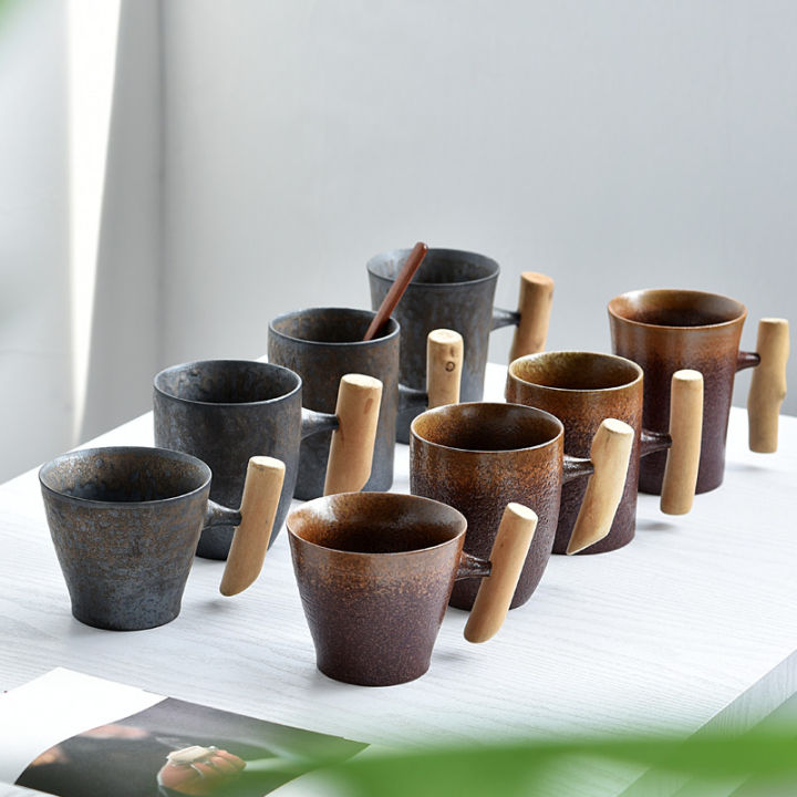 new2022-japanese-style-vintage-ceramic-coffee-mug-tumbler-rust-glaze-tea-milk-beer-mug-with-wood-handle-water-cup-home-office