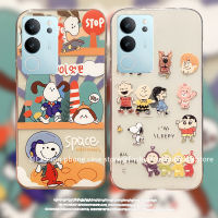 Phone Case เคส VIVO V29 5G VIVO V29e V29 Pro 5G Hot Deals ตัวการ์ตูนน่ารักสนูปี้เคสโทรศัพท์ใสป้องกันเลนส์ซิลิโคนกรอบนุ่ม2023