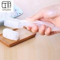 SHUBA ทำอาหาร Onigiri กดแม่พิมพ์ทำซูชิ DIY หม้อหุงข้าวอุปกรณ์ครัว