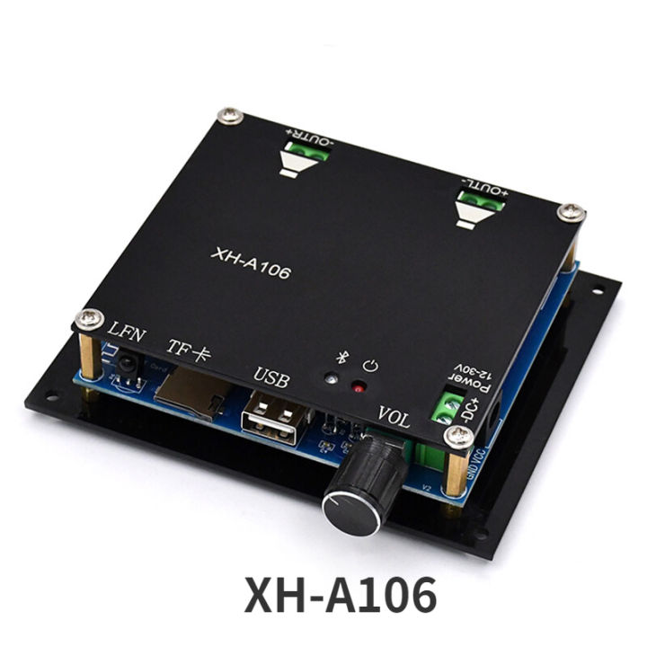 บอร์ดเครื่องขยายเสียงระบบเสียง-xh-a106-2x100w-กำลังสูง-tda7498เครื่องขยายเสียงเครื่องขยายเสียงดิจิตอลโมดูล-hd-วงจรขยายเสียง-hifi