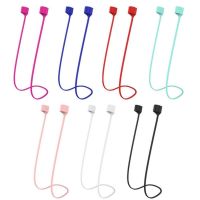 【CW】 Magnetic Anti-Lost Earphone Hanging Rope Cable Lanyard Air Pods 1 2 Silicone Cord