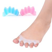 【CW】◕✜  2pcs 1pair Silicone Toe Separator Child Stretcher Spreader Correction Hallux Valgus Corrector Foot Kid