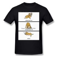 Rengoku Dog Yoga Fashion TShirt Design French Bulldog Yoga Funny Animal Sports Cotton Shirts Men T-Shirt Tees Streetwear 4XL 5XL 6XL