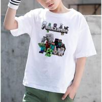 COD DSGRGTRDRT Boys Girls Clothing Tops Minecraft T-shirt 100 Cotton T shirts kids Clothes