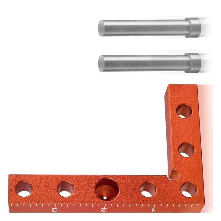 Small Square Center Finder Tool 90 Degree Square for Woodworking Pocket