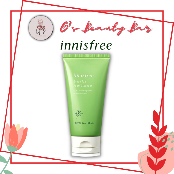 Innisfree Green Tea Foam Cleanser 150ml Facial Cleanser Glass Skin Kbeauty Lazada PH