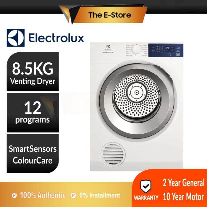Electrolux 8.5kg UltimateCare™ 300 Venting Dryer EDV854J3WB (Tumble