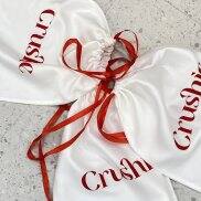Túi vải lụa Crushie thiết kế dây rút dày dặn