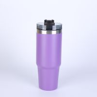 【YF】✘  Custom logo 20oz  40oz With Handle Wine Beer Mug Tumbler Blank Cups Insulated Car