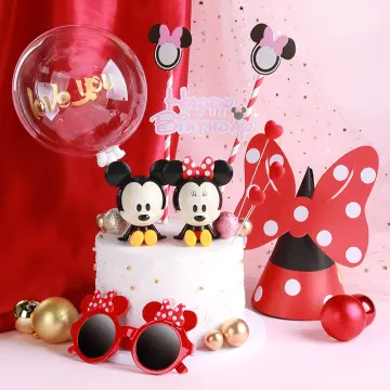 Minnie Mouse Card Cake Topper 
