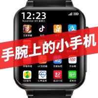 【Hot seller】 5G smart childrens phone watch can Douyin touch screen fast hand download homework help black technology