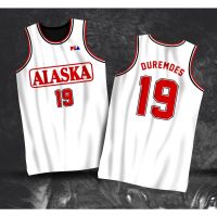 PBA RETRO JERSEY ALASKA ACES KENNETH DUREMDES 19 FULL SUBLIMATION FREE CUSTOMIZE NAME AND NUMBER