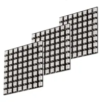 3 x U 64 LED Panel CJMCU-8X8 Module Compatible with for and for