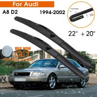 Car Wiper Blade For Audi A8 D2 1994 2002 Windshield Rubber Silicon Refill Front Window Wiper 22 quot; 20 quot; LHD RHD Auto Accessories