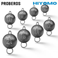 PROBEROS 10Pcs Jig Head Fishing Hook ตะกั่ว Sinker น้ำหนัก3g-5g-7g-10g-12g-14g-18g-21g ตะขอ-แหวน-หมุนแบริ่งโลหะตะขอน้ำหนัก Sinkers ตกปลาอุปกรณ์เสริม JIG012