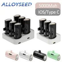 ☇Here Gen2 5000ที่รวมกำลังไฟฟ้ามิลลิแอมป์10W อุปกรณ์ชาร์จ2.1A Type-C/ios Pack Emecy สำหรับ IPhone