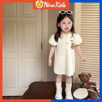 NINAKIDS ชุดเดรสเด็กผู้หญิง1-7ปี