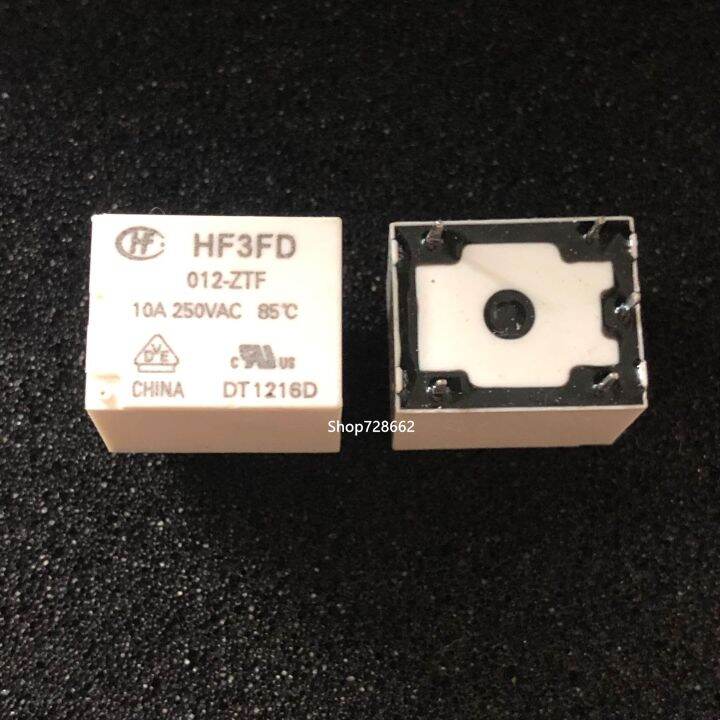 yingke 10 Teile/los Hf3fd-012-ztf676 Hf3fd 012-ztf 12vdc 10a Dip-5 ...