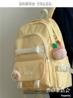 Japanese girl ins school high school students wind bag female leisure joker portable computer bag backpack