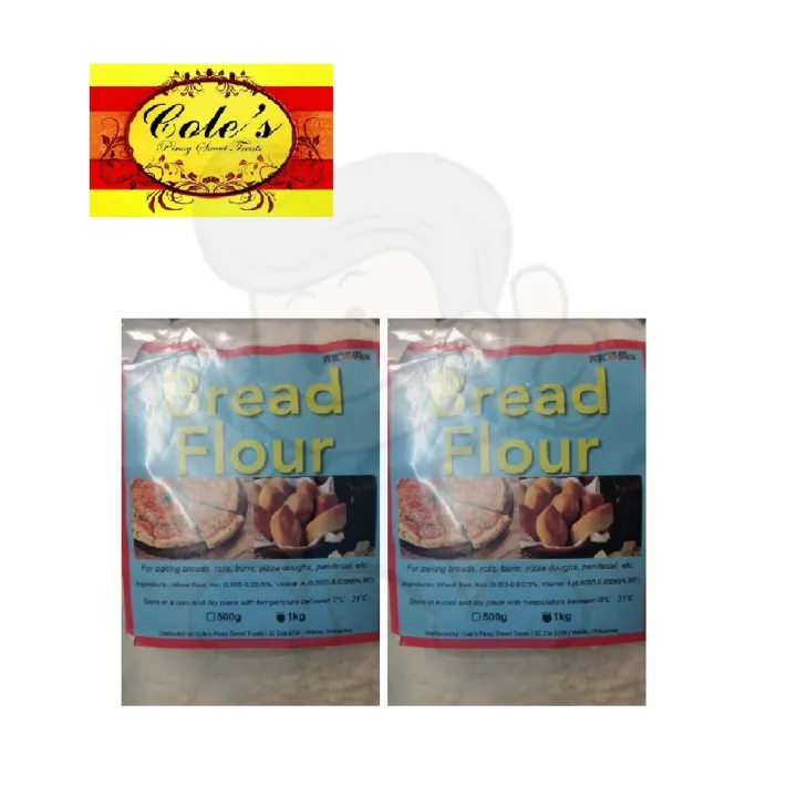 Cole's Pinoy Sweet Treats Bread Flour (2 x 1 kg) Lazada PH