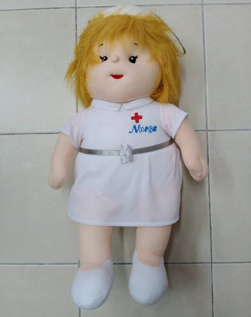 ตุ๊กตา-คุณพยาบาล-นางพยาบาล-ตุ๊กตาผ้า-สูง-50-ซ-ม-20-นิ้ว-นั่งได้-ราคาถูกมาก