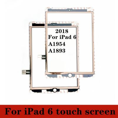 ☇❃♨ New For iPad 6 6th 2018 A1893 A1954 Generation Digitizer Touch Screen Panel LCD Outer Display Replacement Digitizer Sensor Glass