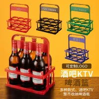 ✒ beer box receive wine bar folding 6 of portable blue