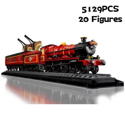 in stock 2022 Hot 5129pcs 76405 Magic movie Train Station Collectors Edition Assembled Building Block Model Kit Kid Toy Gift