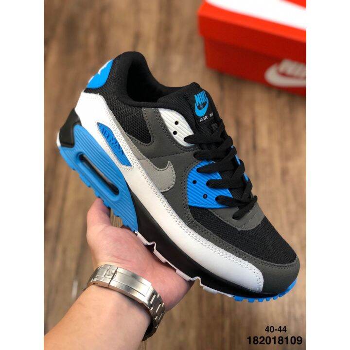 2023 HOT Original✓ ΝΙΚΕ Ar* Max- 90 Q- S- Men's Giày Chạy Bộ R Cushion  All-Match Casual Sports Shoes Jogging Shoes 