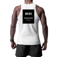 New Men Casual Comfortable Sleeveless Gym Fitness Slim Fit Tank Tops Summer Mesh Absorb Sweat Breathable Quick Dry Cool T-shirt