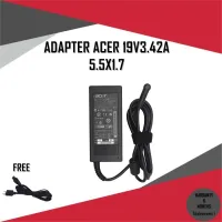 ADAPTER NOTEBOOK ACER 19V3.42A*5.5X1.7 / สายชาร์จโน๊ตบุ๊ค เอเซอร์ + แถมสายไฟ