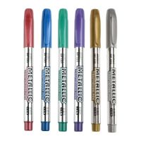 【CC】 Hot Sale Diy Metal Permanent Paint Pens Manga Markers School Office Supply Stationery