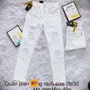 Quần jeans nam , quần bò trắng lót DA nam cao cấp co giãn MÀU xám 4 chiều