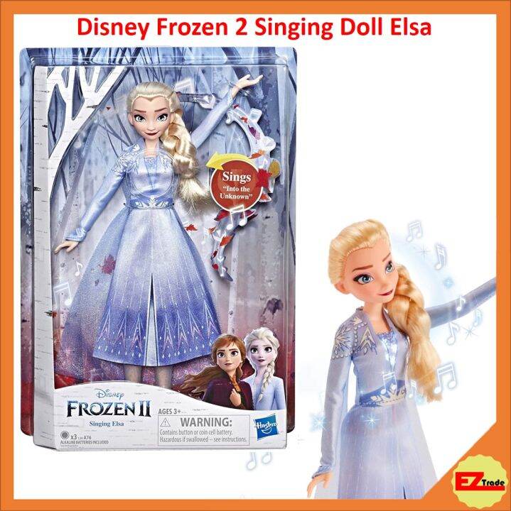 Hasbro Disney Frozen 2 Singing "Into The Unknown" Doll Elsa 6852 Lazada Singapore