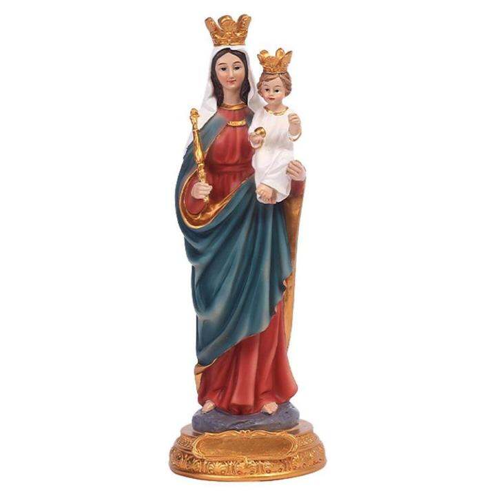 Mother Mary Statue Holding Kid Jesus Virgin Mary Statues Catholic Gifts